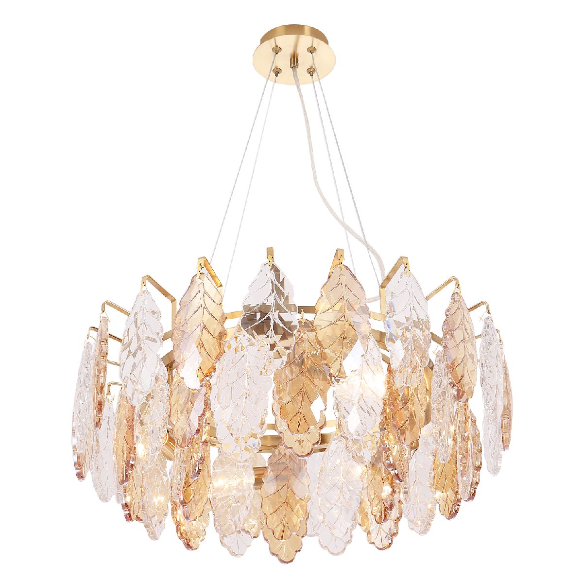 Подвесная люстра Crystal Lux TREVI SP6 BRASS