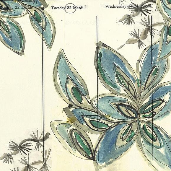 Панно Wall & Deco WDFP1901 A fleur de peau