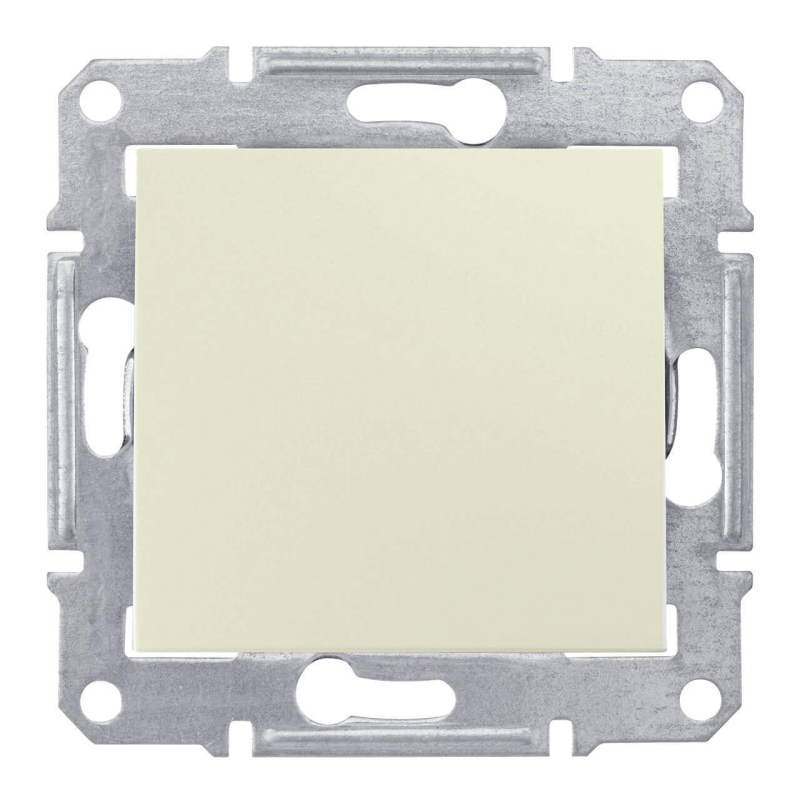 Переключатель одноклавишный Schneider Electric Sedna IP44 10A 250V SDN0400547