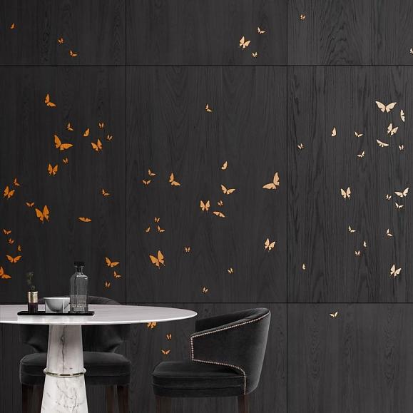 Стеновая панель Fresq Butterfly