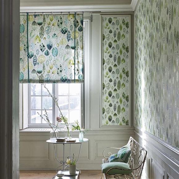 Обои Designers guild PDG1060/01 Tulsi Viridian