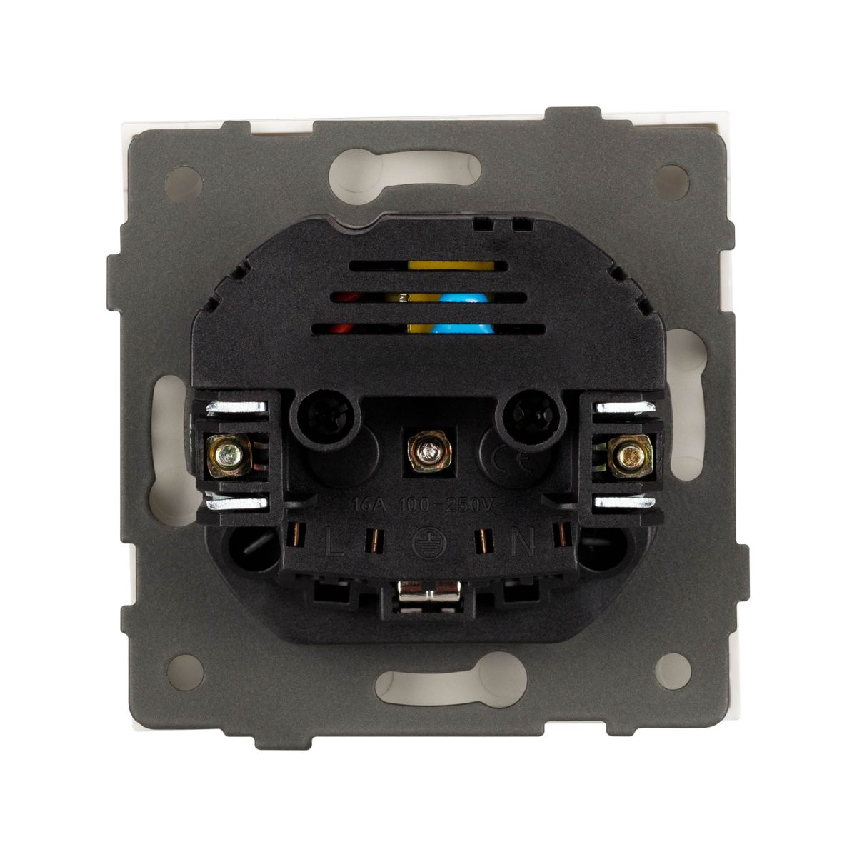 Механизм розетки с USB зарядкой Arlight SCT-TENDO-MUAC-SFPL-WH (230V, 16A) 054610