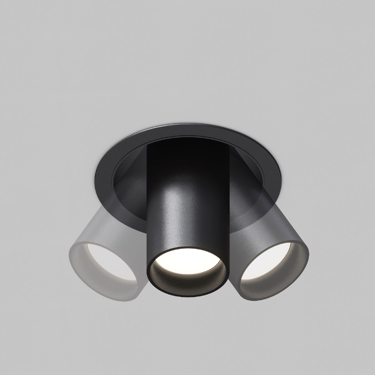 Встраиваемый светильник Maytoni Focus S C048CL-01-GU10-B