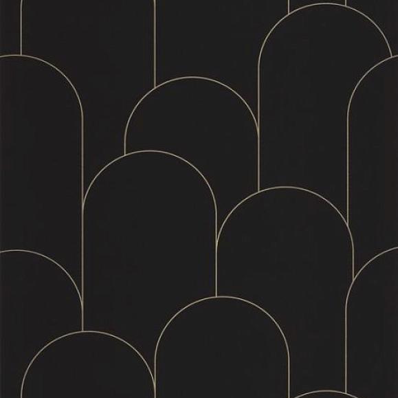 Обои Caselio 105289020 Ornament Noir dore