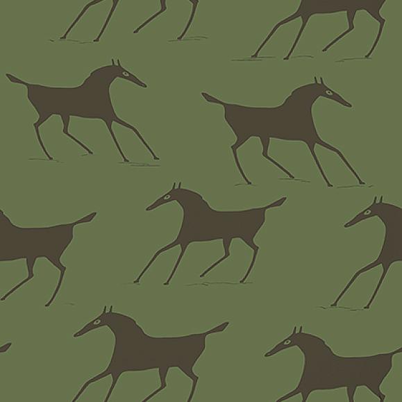 Обои Thibaut T13264 Marlborough Downs Green