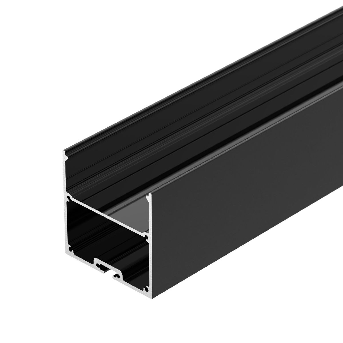 Алюминиевый профиль Arlight SL-LINE-5050-LW-3000 ANOD BLACK 043977