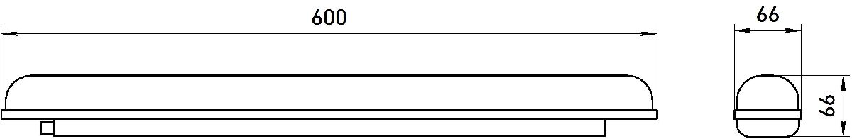 Линейный светильник Эра SPP-202-0-40K-L18 Б0066940