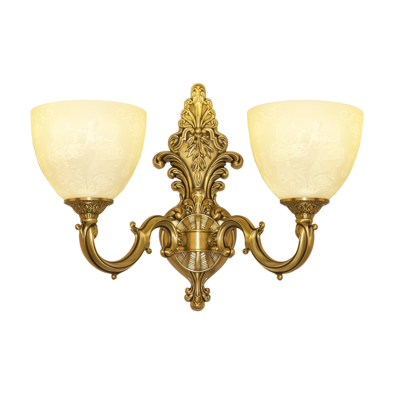 Бра Bohemia Ivele Crystal Verona 7214B14/2/175 FP P1 U Pair