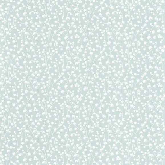 Обои Casadeco 89246116 Lily Of The Valley Bleu ciel