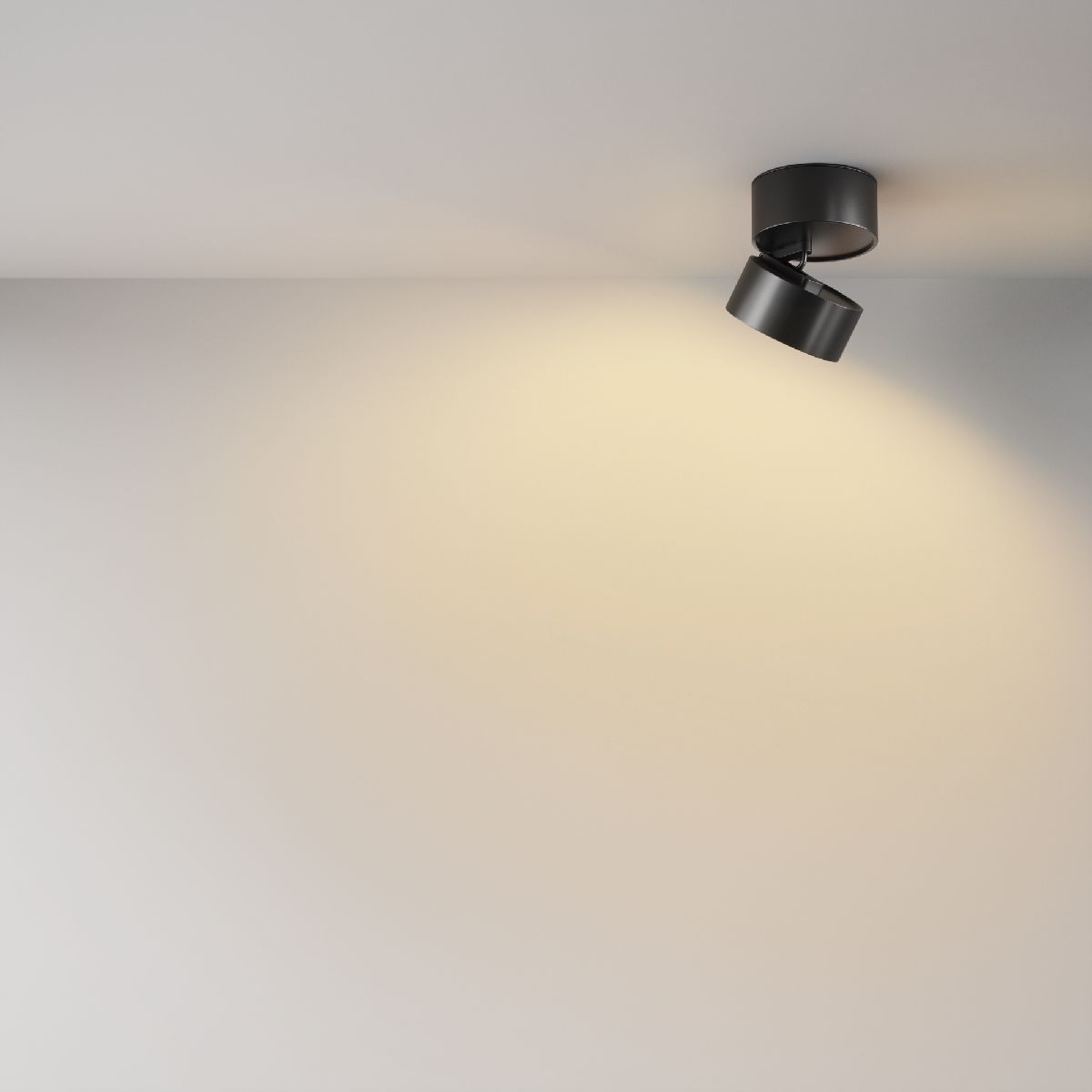 Накладной спот Maytoni Onda C024CL-12W2.7K-B-1