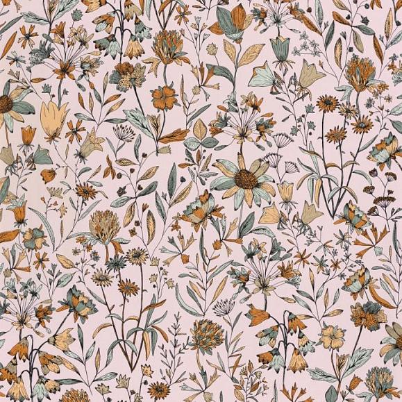 Обои Caselio NGR103004345 Jardin De Giverny Rose orange