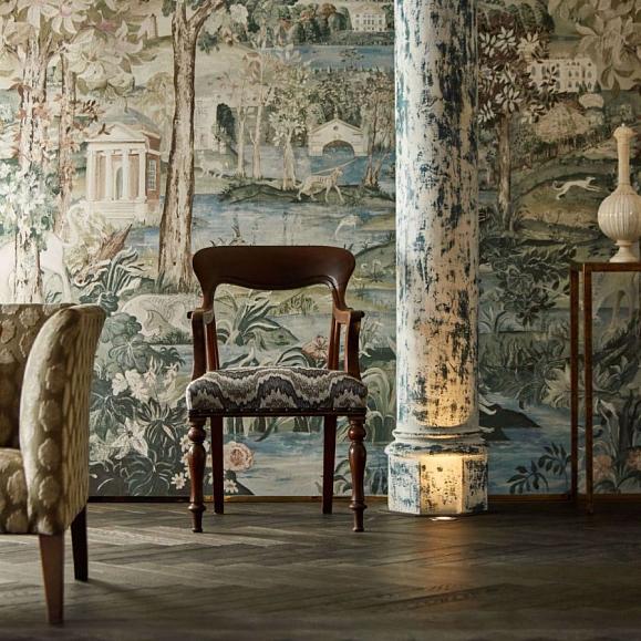 Панно Zoffany 313040 Arcadian Thames Mineral