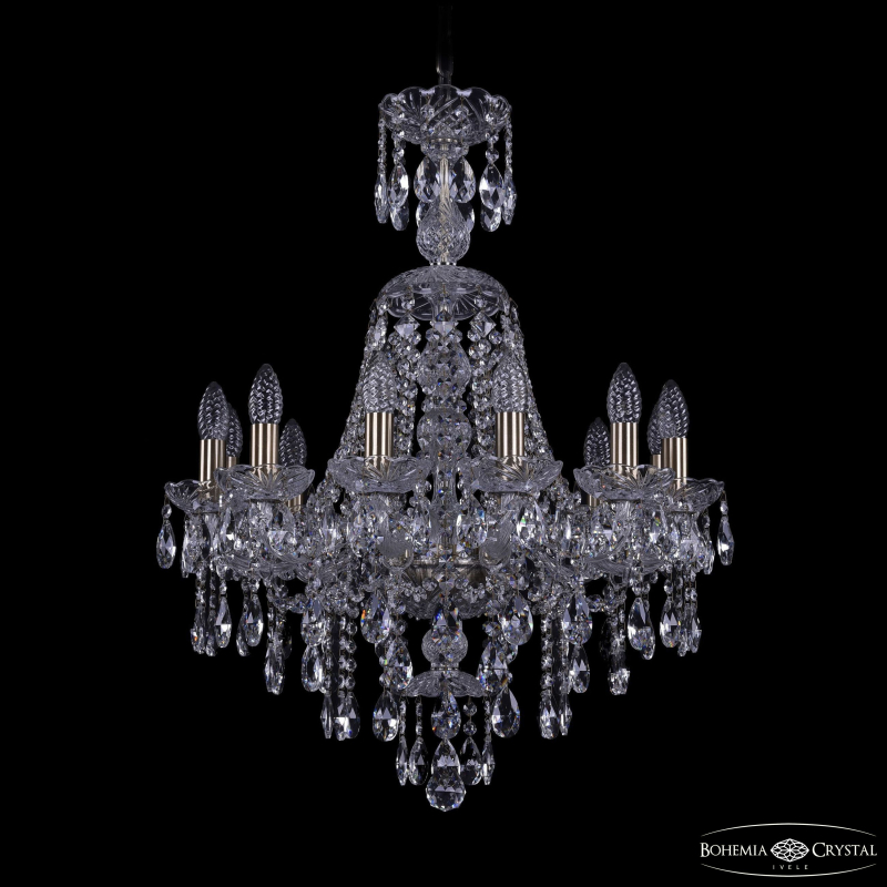 Подвесная люстра Bohemia Ivele Crystal 1415/12/200/XL-76 Pa