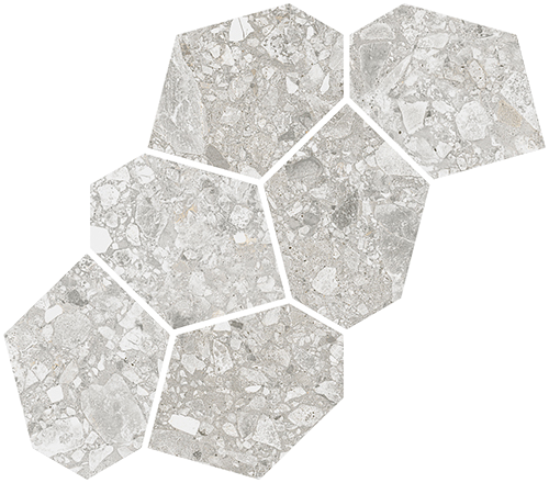 Mosaico Aymaras Gris