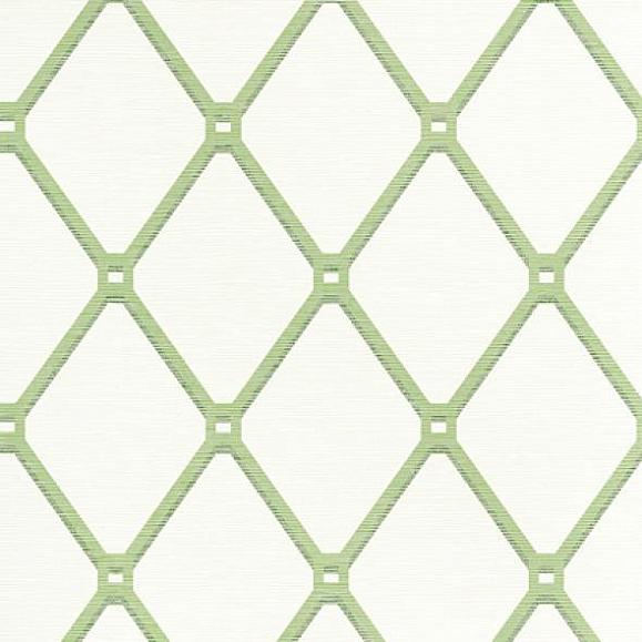 Обои Thibaut T4051 Easom Trellis Green
