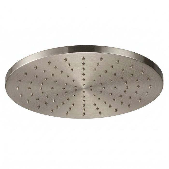 Almar Round Верхний душ круглый, 30см, латунь, цвет: Nichel Brushed