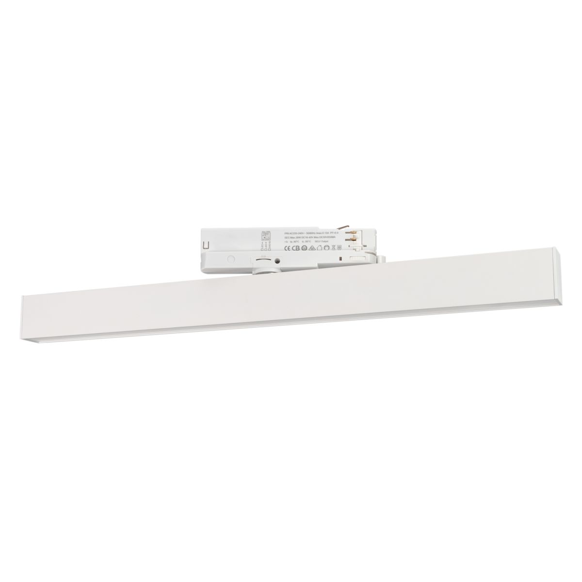 Трековый трехфазный светильник Arlight LGD-FLAT-4TR-S605-25W Warm3000 (WH, 100 deg, 230V, TRIAC) (IP20 Металл) 058647