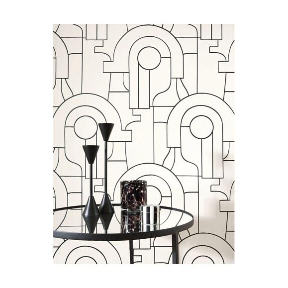 Обои Casadeco 88410528 Arty Noir gravure