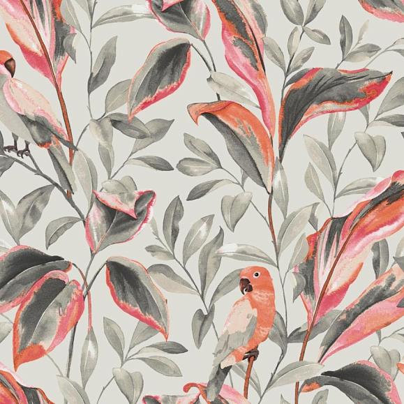 Обои York TC2652 Tropical Love Birds Grey