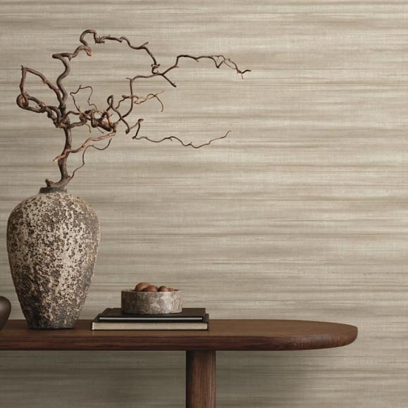 Обои York GT4566 Brushed Linen Taupe