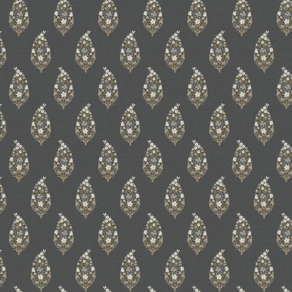 Обои York RF7472 Paisley Black