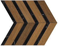 ATLAS CONCORDE HEARTWOOD Brandy Marble Chevron