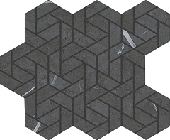 ITALON / ИТАЛОН METROPOLIS Imperial Black Mosaico Icon Натуральный