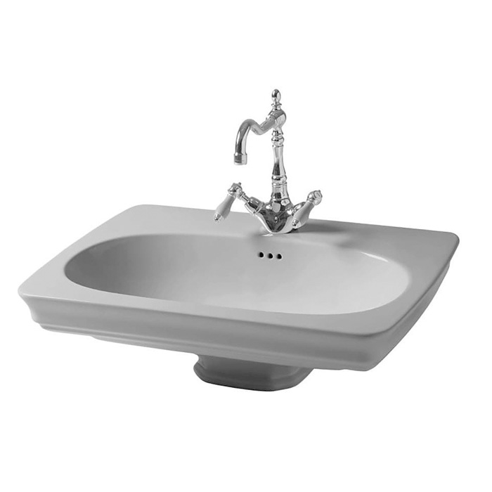 Artceram Civitas Раковина 68х50 см, 1 отв., цвет: серый