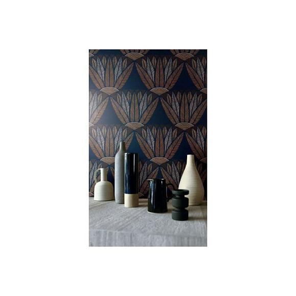 Обои Casamance 76161936 Castalia Marine/terracotta