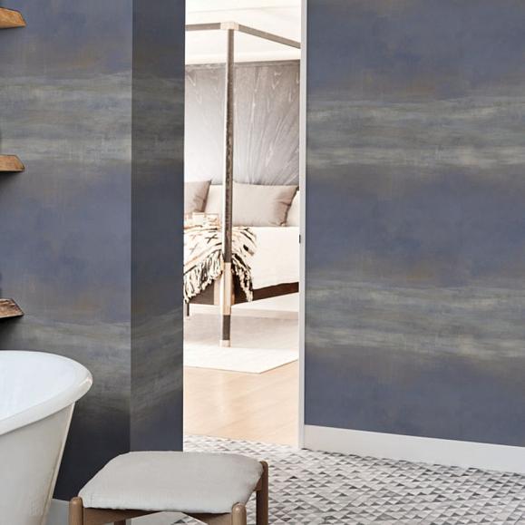 Обои York CC1255 Serene Reflection Navy