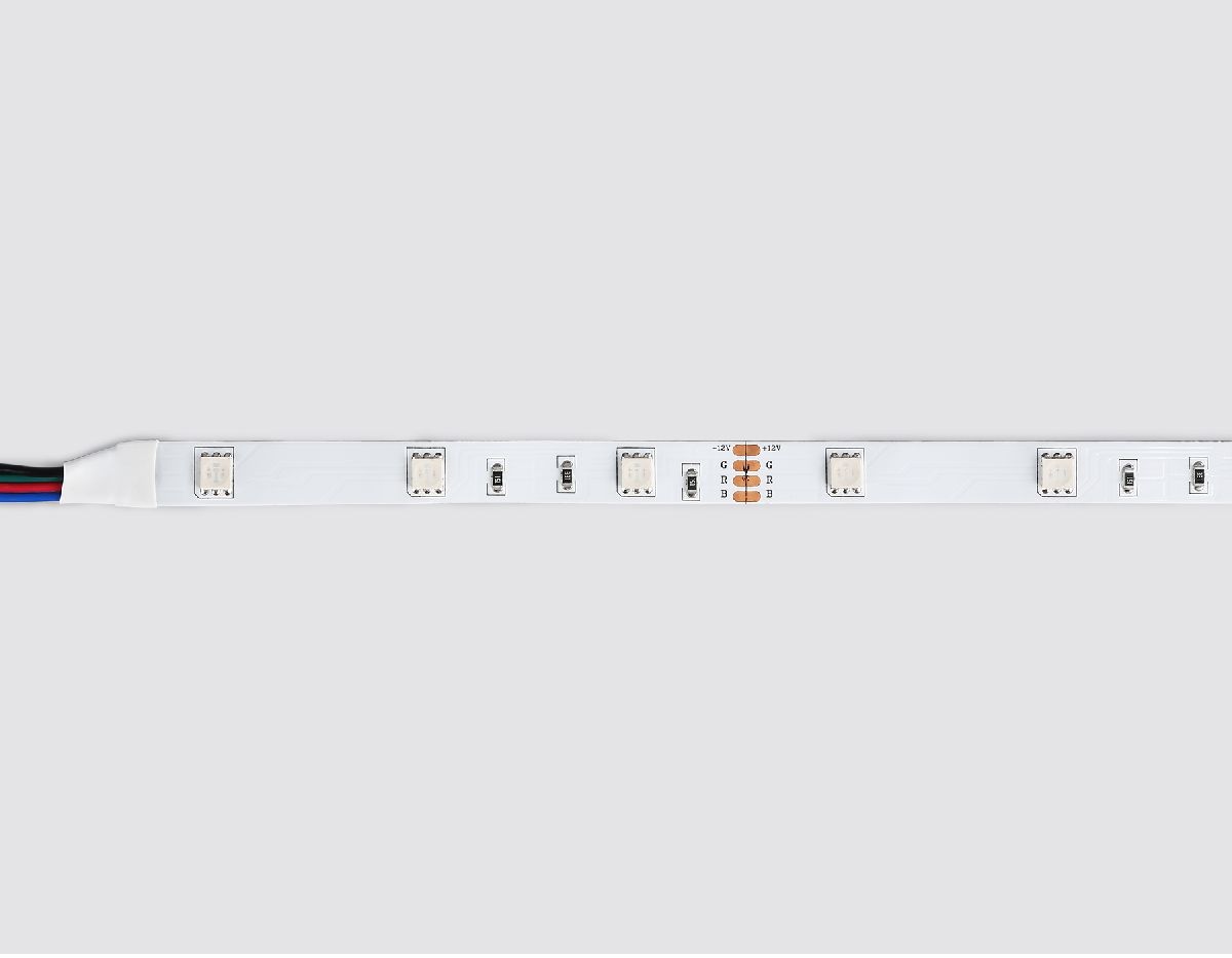 Светодиодная лента Ambrella Light LED Strip 12В 5050 7,2Вт/м RGB 5м IP20 GS2401