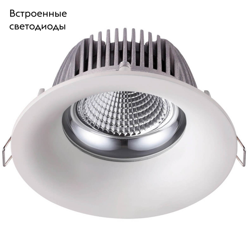 Встраиваемый светодиодный светильник Novotech Glok 358025