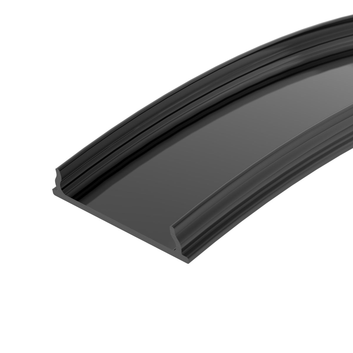 Профиль Arlight ARH-BENT-W18-3000 ANOD BLACK (Алюминий) 056205