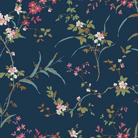 Обои York BL1745 Blossom Branches Navy