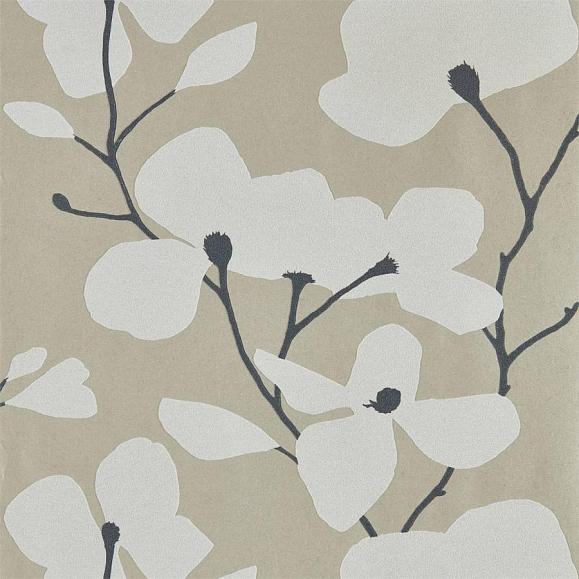 Обои Harlequin 111974 Kienze Shimmer Gilver/Chalk
