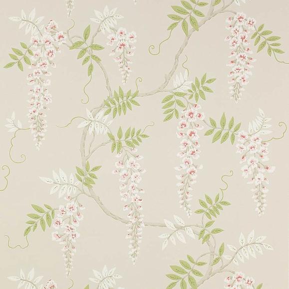 Обои Colefax and Fowler W7005-04 Grayshott Pink/Green