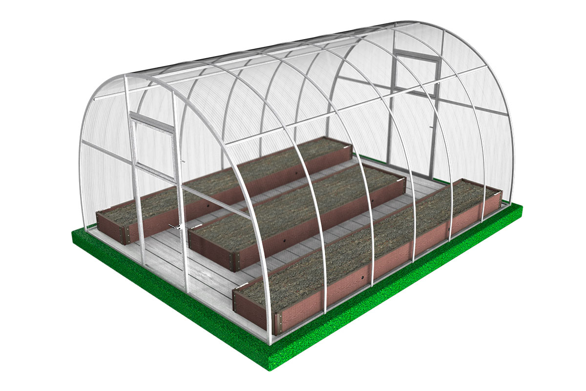 Доска грядочная NauticPrime 225*30*2950мм, венге