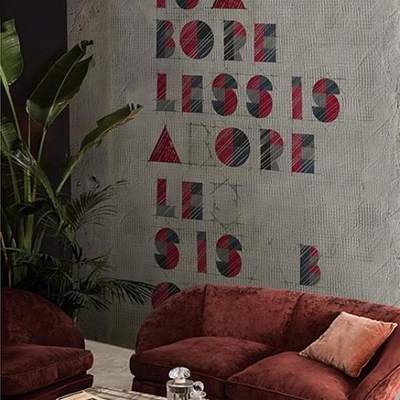 Панно Wall & Deco WDLB1701 Less Is A Bore