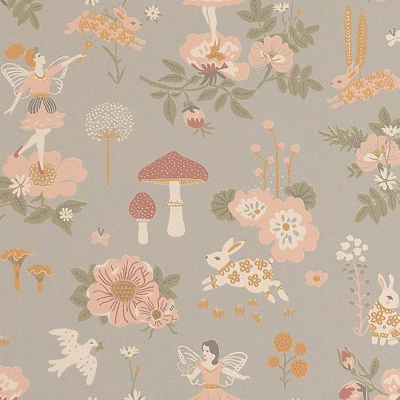 Обои Majvillan 138-02 Old Garden Gentle Blue