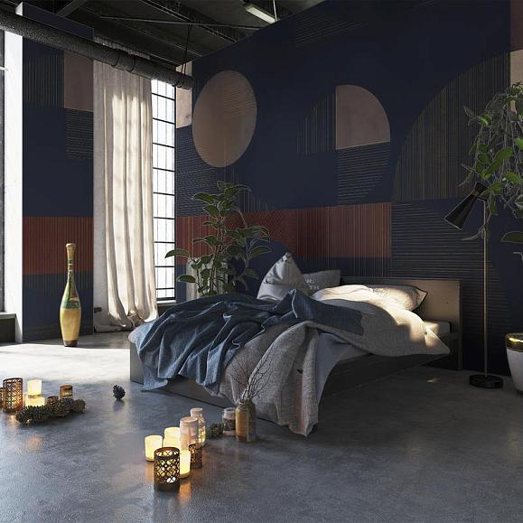 Панно Coordonne 9000082N Azulejos Navy