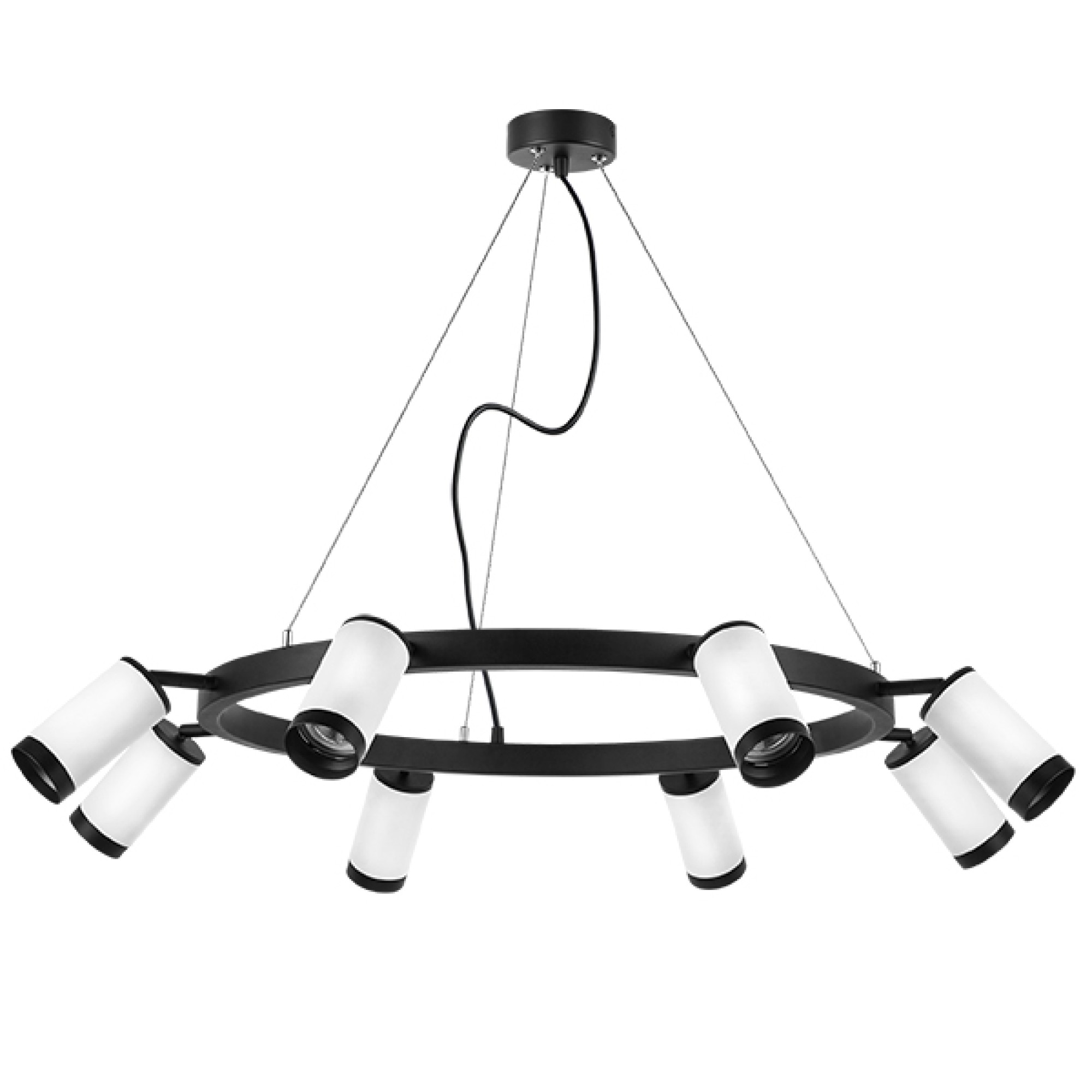 Подвесная люстра Lightstar Rullo (571018+214436-8+203437-8) LR01836837
