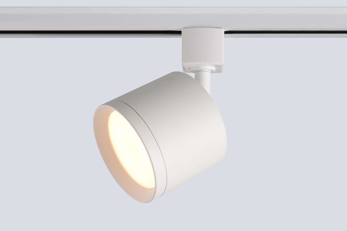 Трековый однофазный светильник Crystal Lux CLT 0.31 020 WH