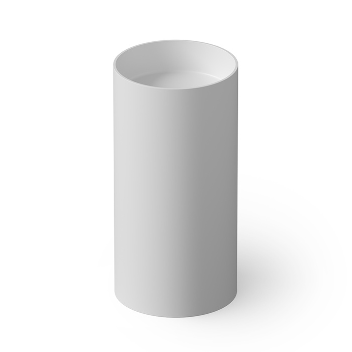Dea Design Pedestal Basin Раковина напольная d45хh90см, цвет: белый