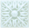 ADEX STUDIO Вставка Relieve Flor № 2 Fern