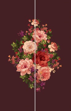 Панно Loymina V9 004 B-3 French bouquet
