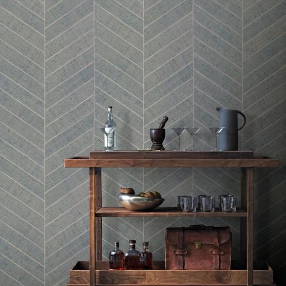 Обои York HO2106 Atelier Herringbone Lagoon