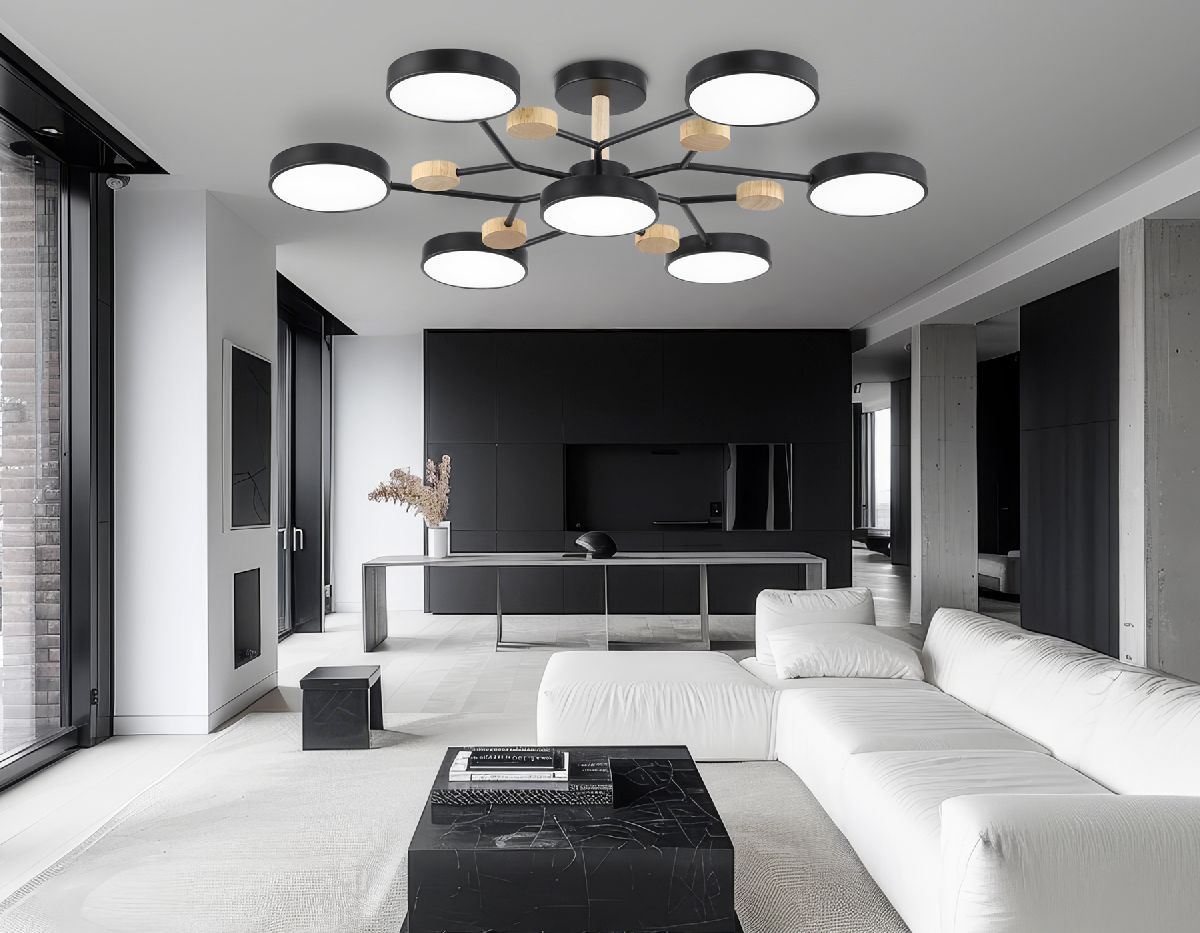Люстра на штанге Ambrella Light Linetech Comfort FL4866