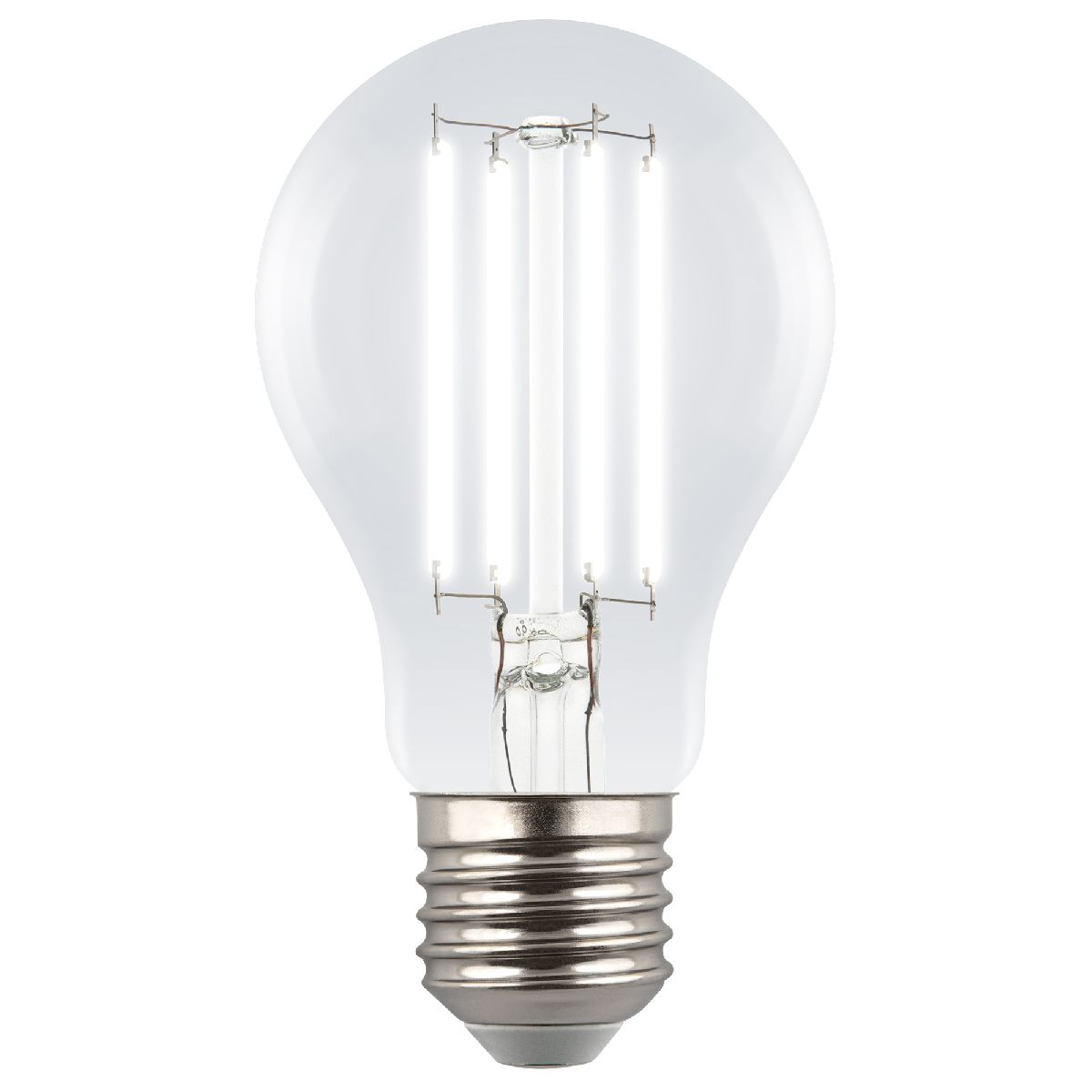 Лампа светодиодная филаментная Uniel LED-A60-5W/4000K/E27/CL GLY01TR UL-00011933