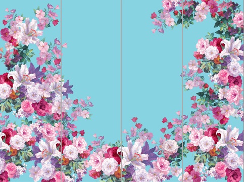 Панно Loymina V9 018 B-2 French bouquet