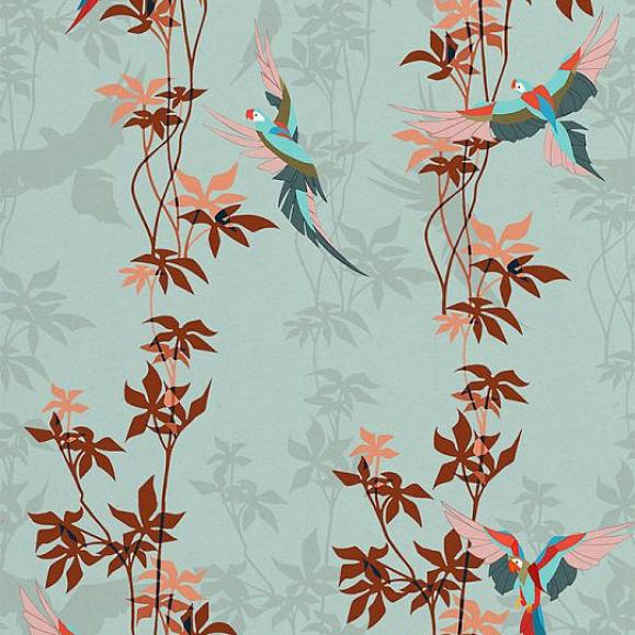 Обои Aura Signature WP172051 Loro Park Aqua